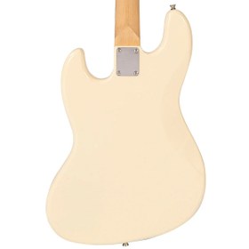 Resim Vintage V49 Coaster 4 Telli Bas Gitar - Vintage White 