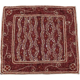 Resim Yeni El İşi Otantik İnce Kum Boncuklu Masa Sehpa Fiskos Örtüsü 5941 