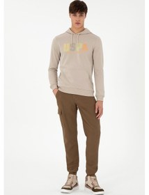 Resim U.s. Polo Assn. Erkek Haki Pantolon Kanvas-chino 50297758-vr027 Haki 