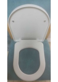 Resim Beyaz Klozet Kapağı Gala Lüks Beyaz 