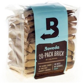 Resim Boveda 69 60 G Humidor Puro Kutusu Nemlendirici 20li Eco Paket 