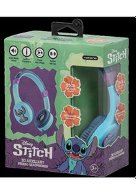 Resim Kablolu Kulaklık Disney Stitch Çocuk Kulaklığı Lisanslı Dy-3053-st 