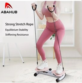 Resim Willowhaven Abahub Sessiz Bel Twister Makinesi - 300 Lbs Siyah Karın Eritme Ev Spor Ekipmanı Siyah 