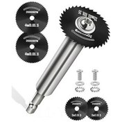 Resim Geeksen Hss Testere Bladesı Seti, Uzatılmış Uzunluklu Altıgen Saplı, Uyumlu, Profesyonel Kesim İşleri İçin 32 3+44 2 Siyah 