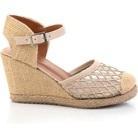 Resim Bej Kadın Espadril K01874414528 Bej 