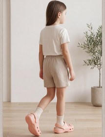 Resim Peri Masalı Serisi - Pudra Pembe Figürlü Kız Çocuk Terlik ve Sandalet: Işıltılı Kurdele ve Yıldız Detaylı, Ultra Hafif, Anatomik ve Kaymaz Tabanlı Yazlık Çocuk Kapalı Terlik 