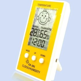 Resim Tekno İstanbul Çocuklar Için Iç Mekan Termometre ve Nem Ölçer Sarı 