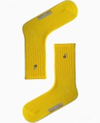 Resim CARNAVAL SOCKS Unisex Sarı Muz Nakışlı Spor Çorap 