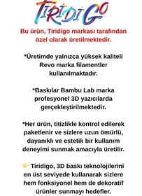 Resim tiridigo 3 Bölmeli 3D Baskı Uzaktan Kumanda Standı 