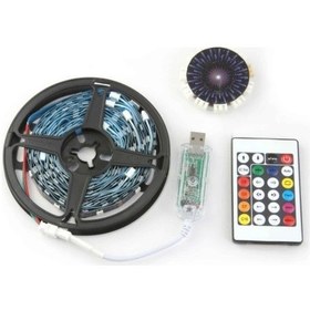 Resim Rgb Şerit Led İç Mekan Palmiye Model 