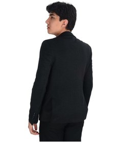 Resim Cengiz İnler Menanj Tek Düğme Slim Fit Erkek Ceket 001 