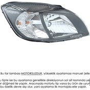 Resim Leoparts Kia Rio Far Lambası Sağ (Elektrikli / Motorsuz) 2009-2011 92102-1G630 