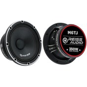 Resim REISS AUDIO Rs-M6TJ Çifti Uyumlu 700wat-300w Rms Metal Kapaklı 16 cm Oto Midrange Hoparlör 
