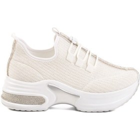 Resim Aspor Beyaz Kadın Sneaker Çok Renkli 