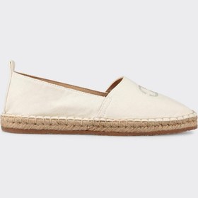 Resim Elle Ekru Kadın Espadril 