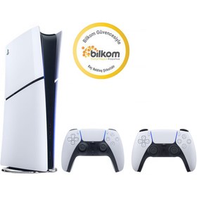 Resim Sony Playstation 5 Slim 825 GB Digital Versiyon + 2.Dualsense Oyun Konsolu Bilkom Garantili 
