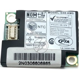 Resim Delphi AGSMD01BDELPHI ASI-DELPHI-D40 Laptop Notebook Fax Modem 