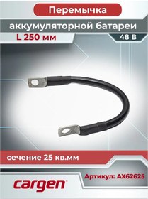 Resim Cargen Akü Kablo Bağlantı Parçası L 250 Mm, Kesit Alanı 25 Mm² 206271086 
