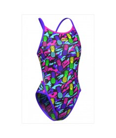 Resim Mad Wave Daria Pbt J8 Kadın Yüzücü Mayosu Mor 