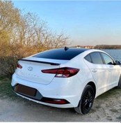 Resim Hyundai Elantra Bagaj Üstü Spoiler Piano Black 2019-2020 Carmind