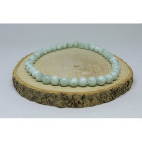 Resim Yasamtohumu Larimar Taşı Yarım Dizi 10 MM 18 CM Çok Renkli 