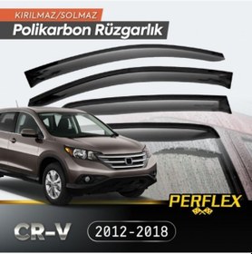 Resim Honda Cr-v 2012-2018 Cam Rüzgarlığı V2 Düz 