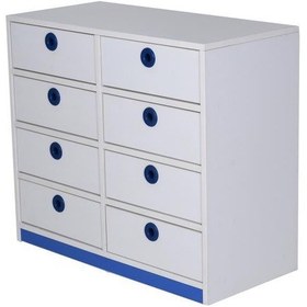 Resim Dolap (8 Çekmeceli) Çok Renkli 