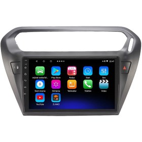 Resim Celali Tuning Citroen C-elysee Android 12 Carplay Navigasyon Multimedya - 4gb Ram 64gb Hdd 
