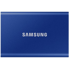 Resim Samsung 500GB T7 USB3.2 1050MB-1000MB-s Taşınabilir SSD Mavi MU-PC500H-WW 