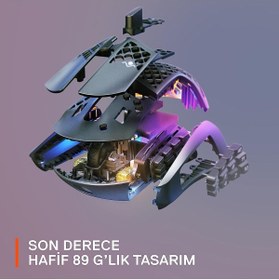 Resim SteelSeries Aerox 9 Rgb Kablosuz Gaming Mouse 
