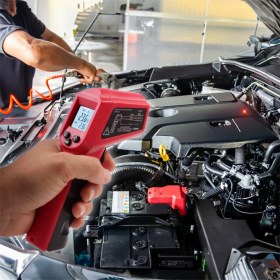 Resim Sevgift ST8550 Lazerli Dijital Termometre 550°C | Infrared 