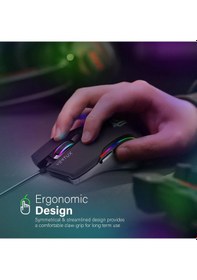 Resim Vertux Oyuncu Mouse Gamecharged Hafif Oyun Özel Led Işıklı 10.00 