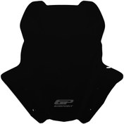 Resim GP KOMPOZİT Gp Kompozit Yamaha Mt-07 2014-2017 Uyumlu Kısa Ön Cam Siyah 38 Cm 
