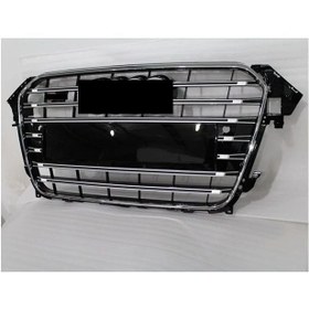 Resim Audi A4 S4 Panjur Krom/Siyah 2011-2015 Arası Uyumlu 