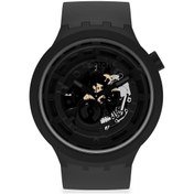 Resim Swatch Big Bold Ceramic C-black Unisex Kol Saati Sb03b100 