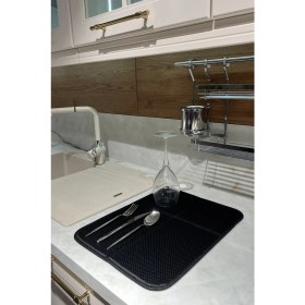 Resim Bulaşık Matı Siyah 