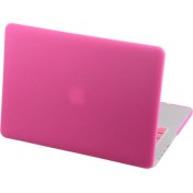 Resim Arabulalaca Apple MACBOOK Air 11.6 A1465 A1370 Hardcase Kapak Kılıf - Şeker Pembe 