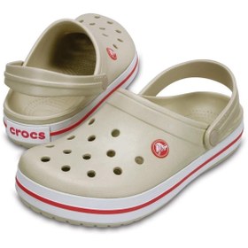 Resim Crocs Crocband Unisex Bej Terlik 