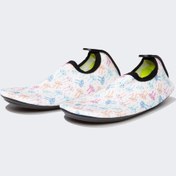 Resim Defacto Kız Çocuk Baskılı Deniz Ayakkabısı D5199A824SMWT1 Beyaz 