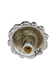 Resim Döküm Mantar Tekli Düğme Kulp ( 4 ADET ) 