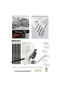 Resim Eskiz Defteri A5 120 Gr 50 Yp Pitt Graphite Matte Pencils 6'lı Set 