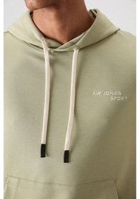 Resim Tommy Life Çağla - Siyah Pamuklu Kalın Yumuşak Dokulu Comfort Fit Nakışlı Erkek Eşofman Takım - 85255 Yeşil - Siyah 