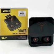 Resim Torima M88 Plus Şarj Göstergeli Powerbank Özellikli Bluetooth Kablosuz Kulakiçi Kulaklık Siyah 
