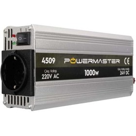 Resim ÖYKÜ VE YİĞİT Powermaster Pm-4509 24 Volt - 1000 Watt Modifiye Sinüs İnverter 