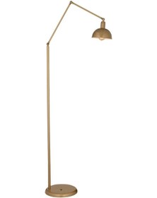 Resim Aksu Eskitme Modern Retro Tasarım Metal Lambader 