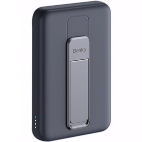 Resim Magsafe Mıknatıslı Wireless Powerbank Benks MP08 (Havayolu Protokollerine Uygun) 10.000mAh Kapasite 