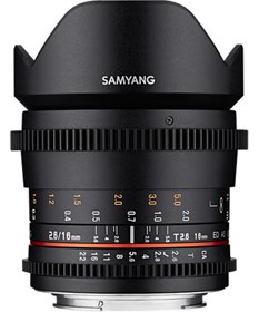 Resim Samyang 16mm T2.6 ED AS UMC Cine Lens (Sony E) 