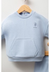 Resim U.s. Polo Assn Erkek Bebek Mavi Takım Usb2585-c-v1 Mavi 