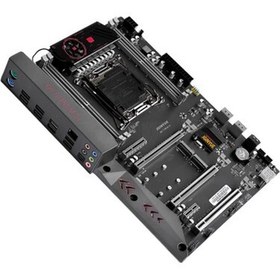 Resim Jginyue X99 Titanium D4 Ddr4 2666 Mhz Ecc Sata 3.0 USB 3.0 Çift M.2 Nvme 2011-3 Soket Atx Anakart 