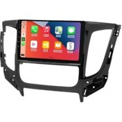 Resim Mitsubishi L200 A/c 2015-2020 Fanlı 8gb Ram 64gb Hafıza Carplay Kamera Android Multimedya 9" 